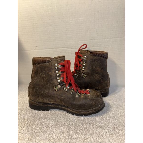 Vintage Dolomite Lavaredo boots collectible made in Italy Men Size 8-9 main image 4